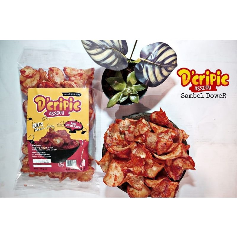 

Keripik Singkong KRIYUZZ // VARIAN RASA SAMBAL DOWER & BALADO // BEST SELLER // Ukuran 250 gram