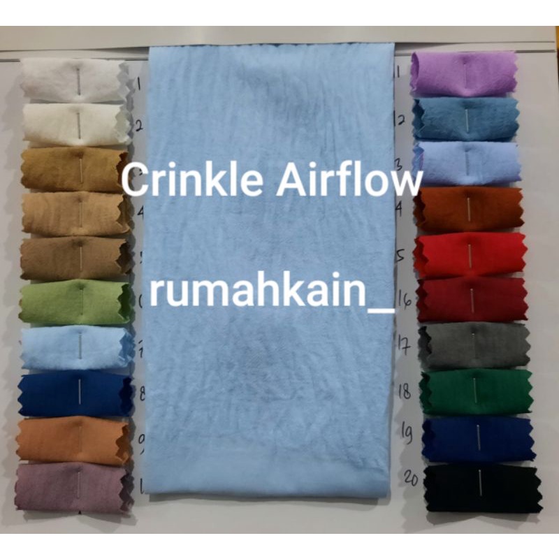 Jual Crinkle Airflow Kain Crinkle Kain Airflow Kain Crinkle Airflow