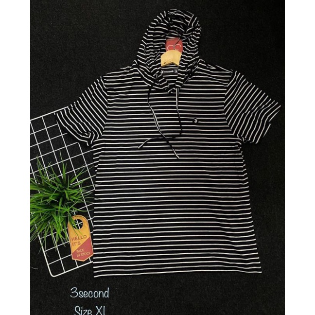 KAOS HOODIE 3SECOND ORIGINAL