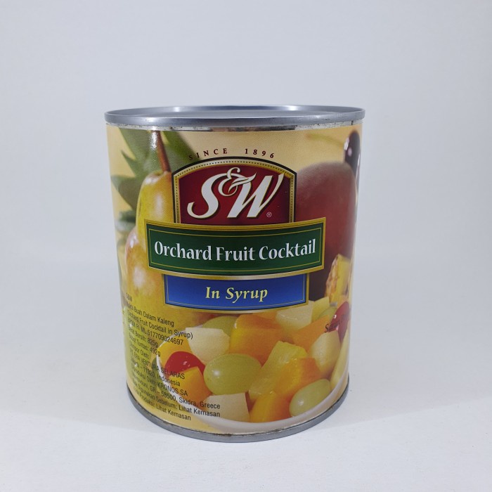 

Kalengbuah- Fruit Cocktail S&W 825 Gr -Buah-Kaleng.