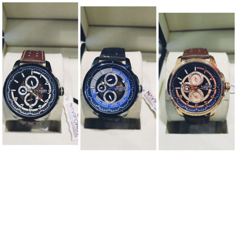 JAM TANGAN PRIA NAVIFORCE 9142/ NAVIFORCE 9142 ORIGINAL