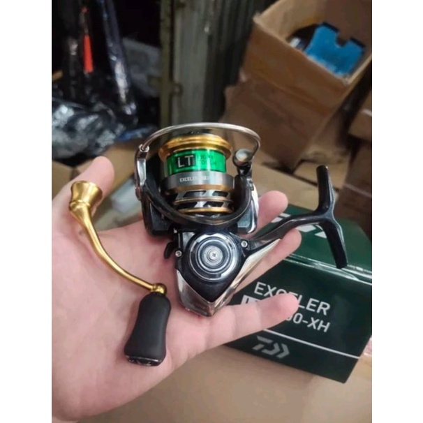 reel daiwa exceler 1000 2500 3000 smooth drag power kuat