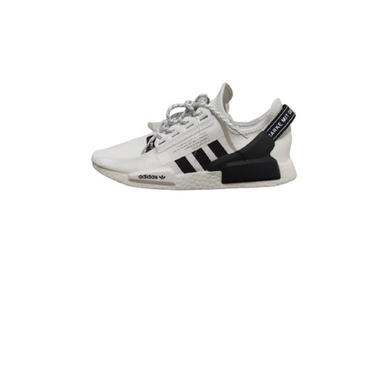 Sepatu Sneakers Adidas NMD R1 V2 White Black Premium Original Pria
