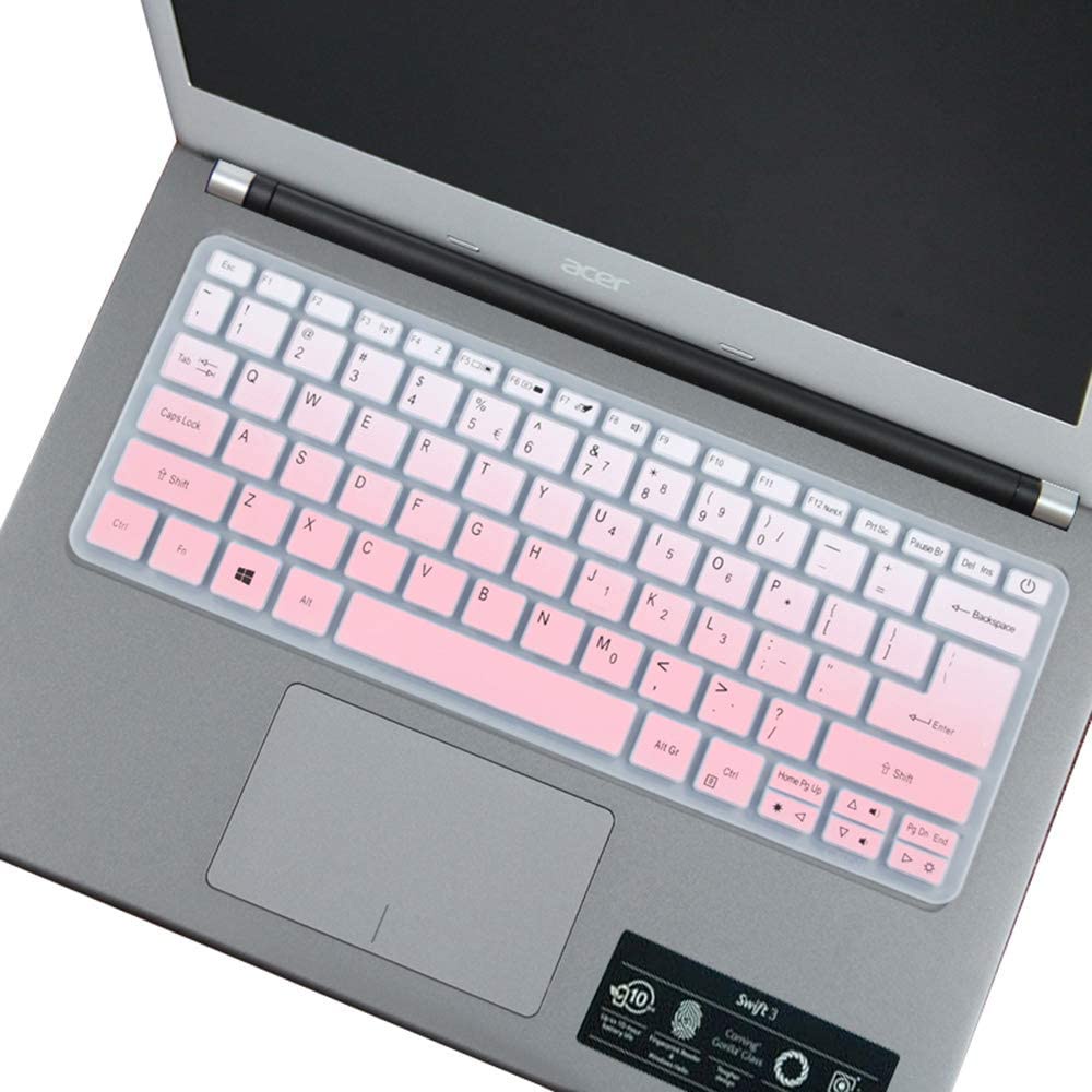 Silicone Keyboard Cover Skin Protector Guard For Acer Aspire 5 Swift 3 SF113 SF314-52 SF314-54 / Swift 1 SF114-32 14 inch i5 8250U notebook