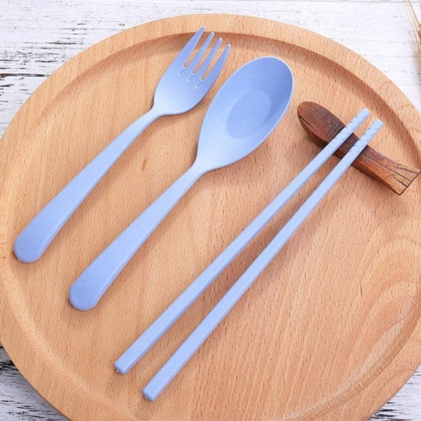 ( BISA COD ) PROMO SET ALAT MAKAN 4 IN 1 / ALAT MAKAN PORTABLE / ALAT MAKAN SET / ALAT MAKAN TRAVELING / TRAVEL CUTLERY WHEAT STRAW TABLEWARE / SET SENDOK,GARPU,SUMPIT DAN TEMPAT / SENDOK GARPU SUMPIT MURAH PASTEL / SATU SET ALAT MAKAN / ALAT MAKAN ANAK