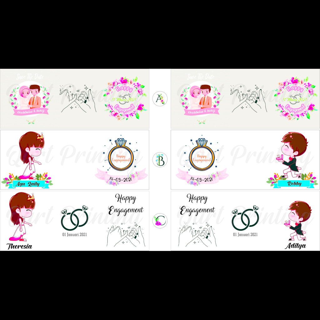mug couple engagement/mug couple tunangan/mug couple lamaran/mug couple pasangan/hadiah tunangan