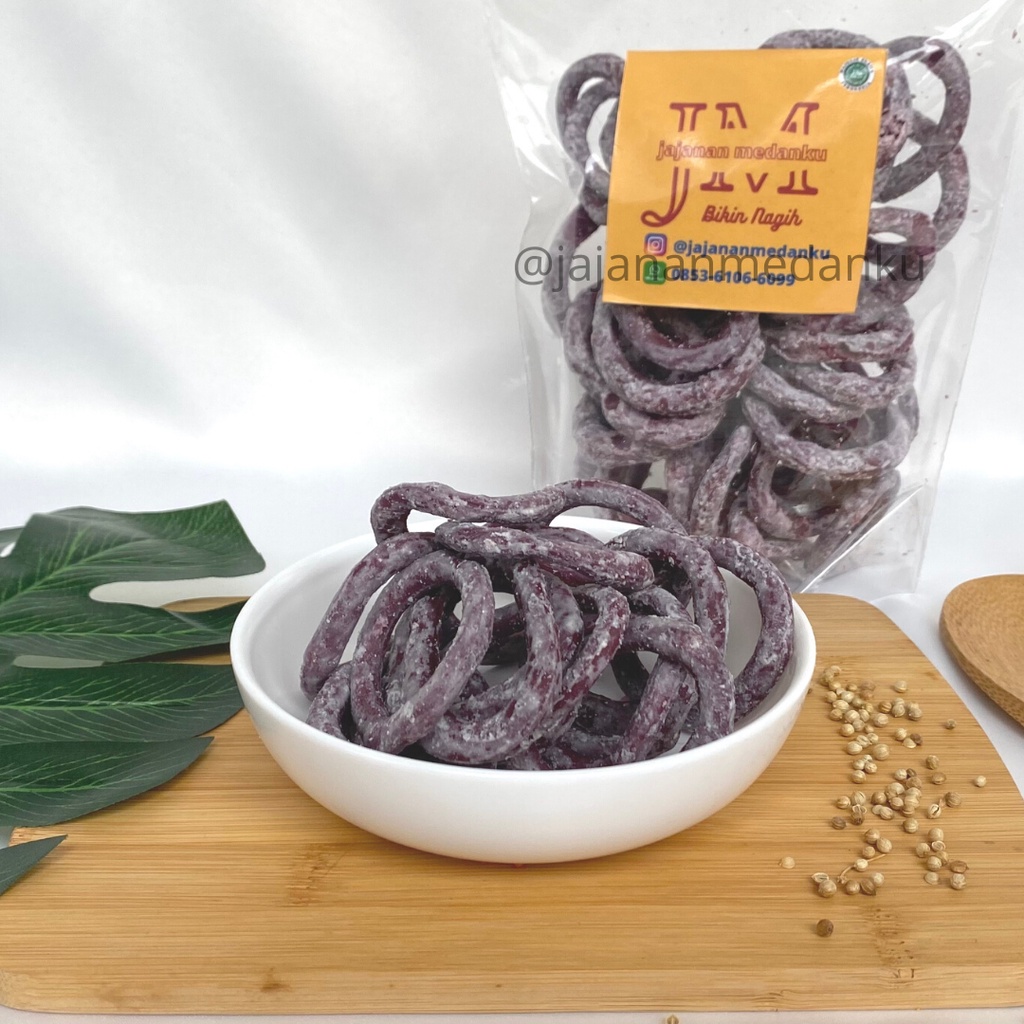 

Cemilan Kue Gelang Manis Kue Kolong Snack Enak Jajanan Medanku