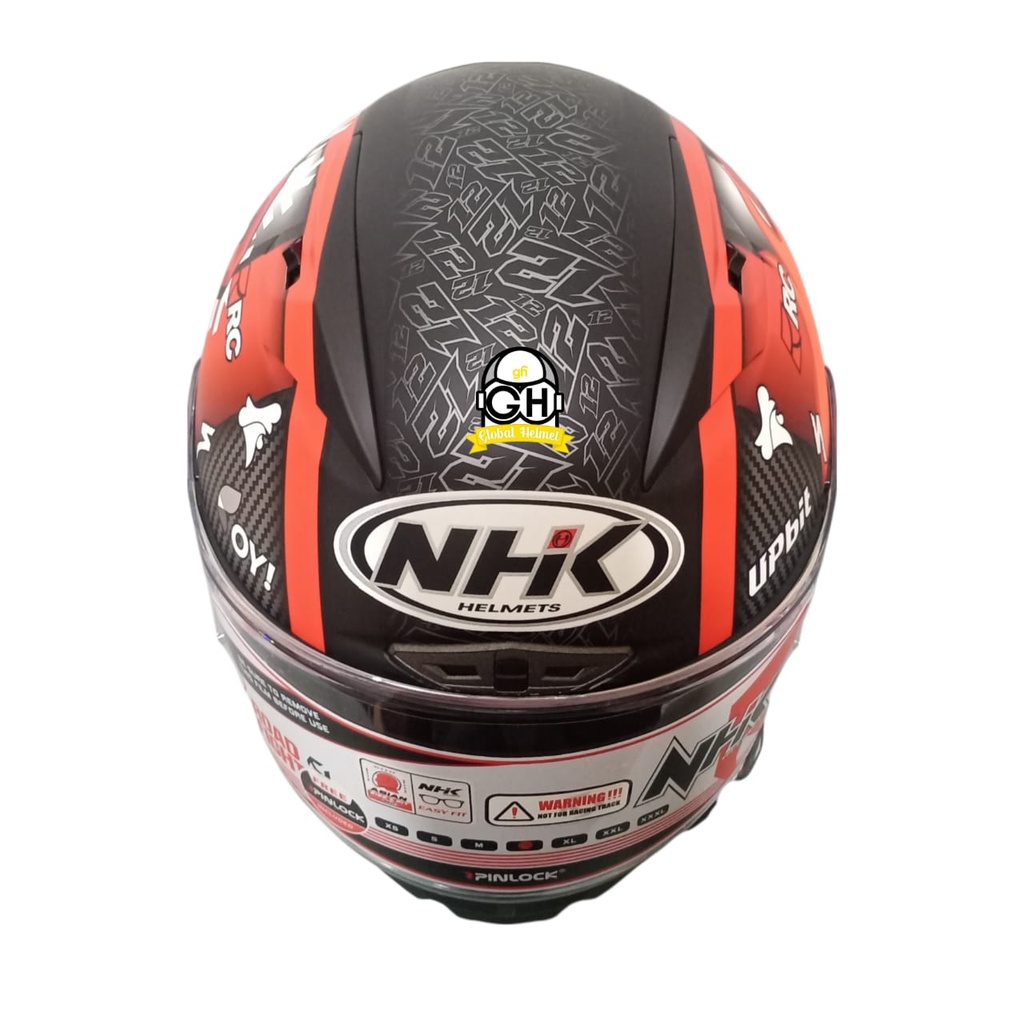 HELM NHK GP R TECH STREET ALI ADRIAN BLACK DOFF