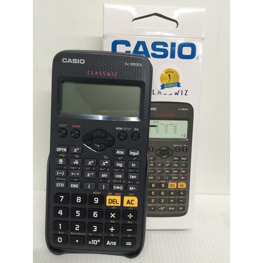 

KALKULATOR SCIENTIFIC CASIO FX 350 EX CLASSWIZ