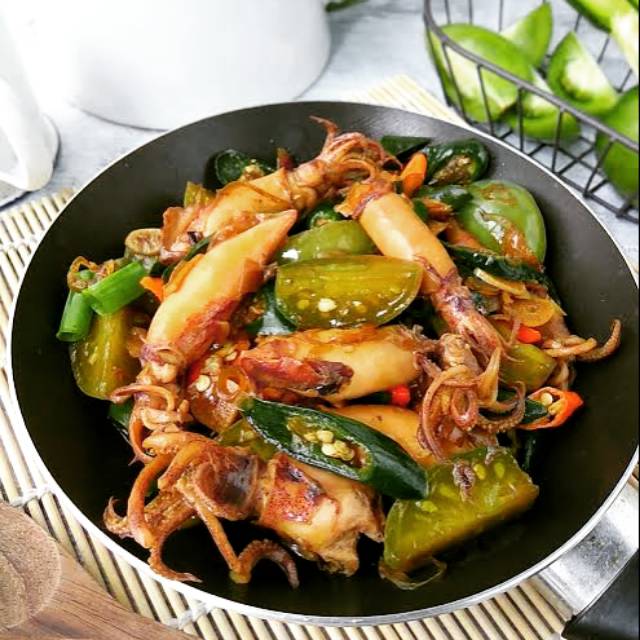

Cumi Cabai hijau