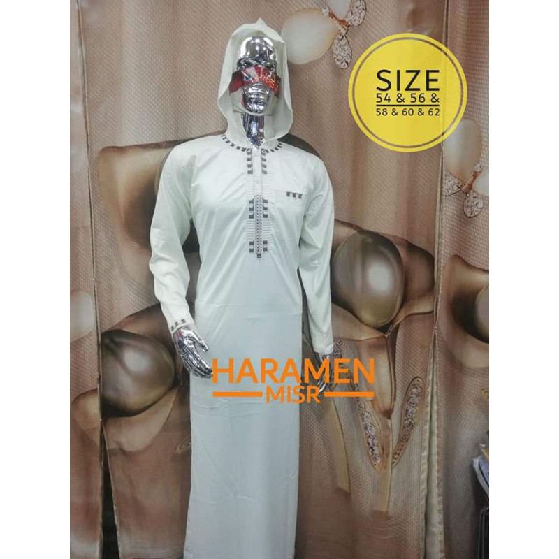 Jubah Daffah Haramain Mesir