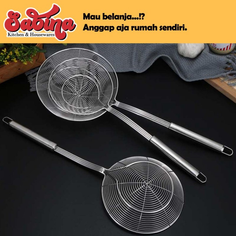 Spatula Jaring Jala Alat Masak Goreng Dapur Spider Mesh SPIMMER