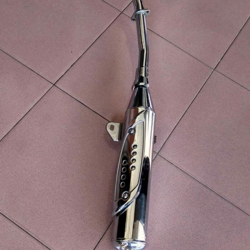 KNALPOT THUNDER 125 SEKEN ORIGINAL