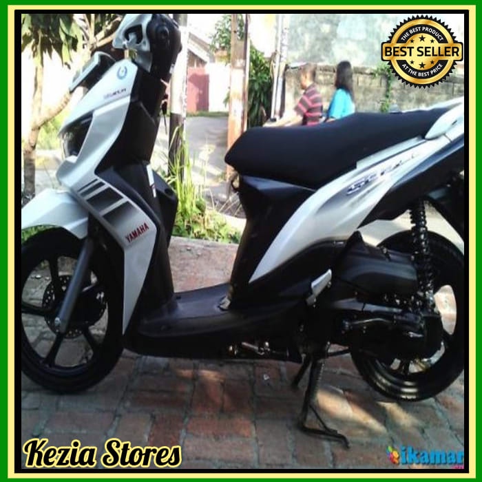 Promo striping Yamaha soul GT 2012 putih stiker motor list body standar berkualitas termurah Keren