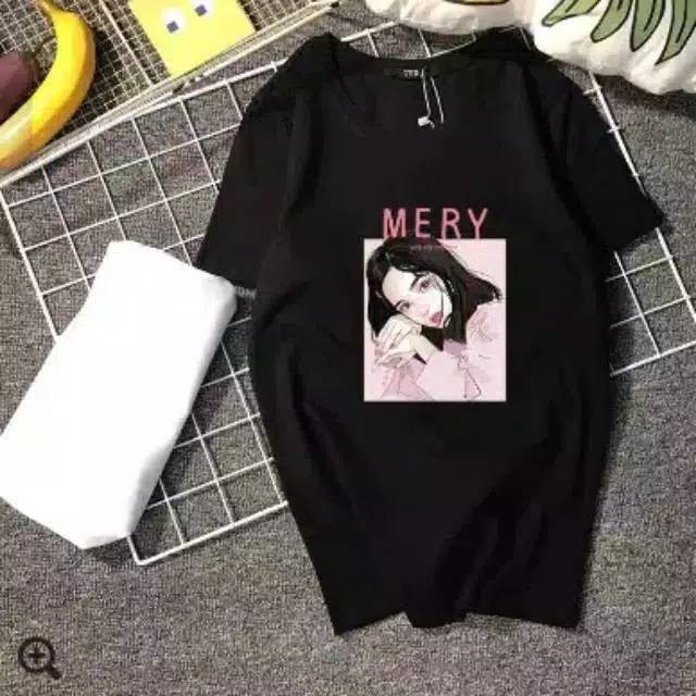 VS - TSHIRT MERY / KAOS WANITA MERY SALE CUCI GUDANG TERMURAH