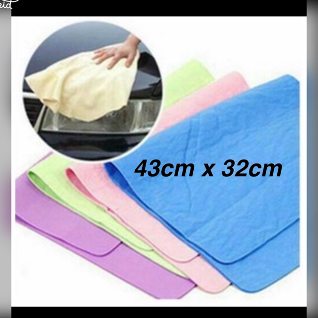KANEBO Besar 43x32cm / ALAT CUCI MOBIL / ALAT PEMBERSIH RUANGAN