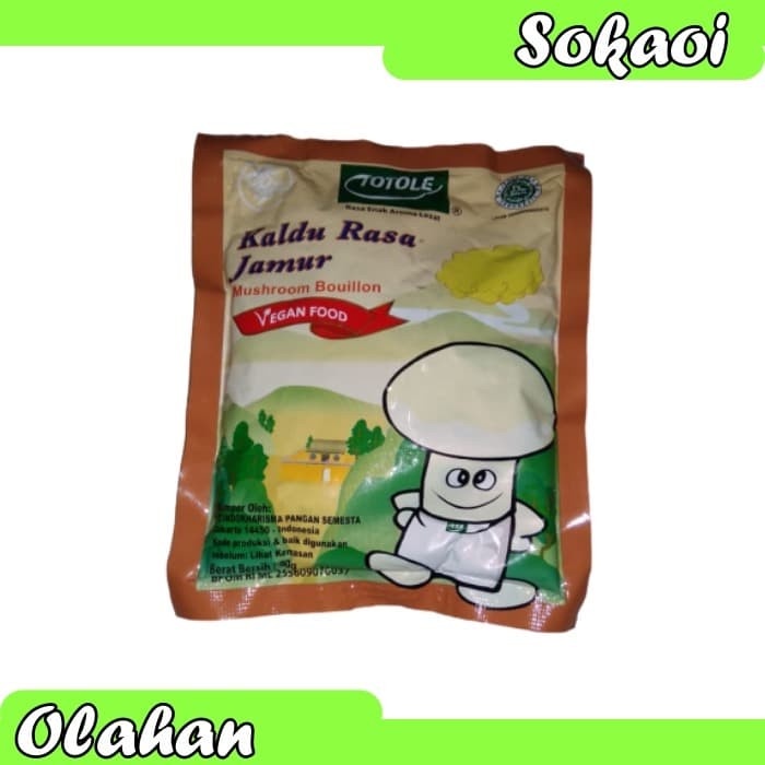 

TERBARU TOTOLE KALDU RASA JAMUR BUMBU MASAKAN REMPAH BUMBU DAPUR