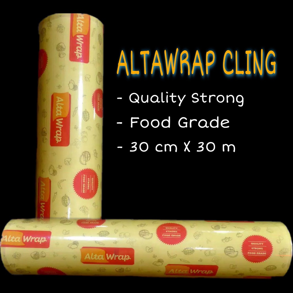 

PLASTIK WRAPPING ALTA FOOD GRADE UNTUK BUAH & SAYUR 45X500