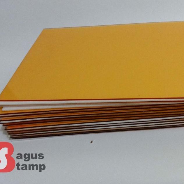 

☈ Karet Stempel Runaflex / Stempel Kuning / Stamp Klise ➷