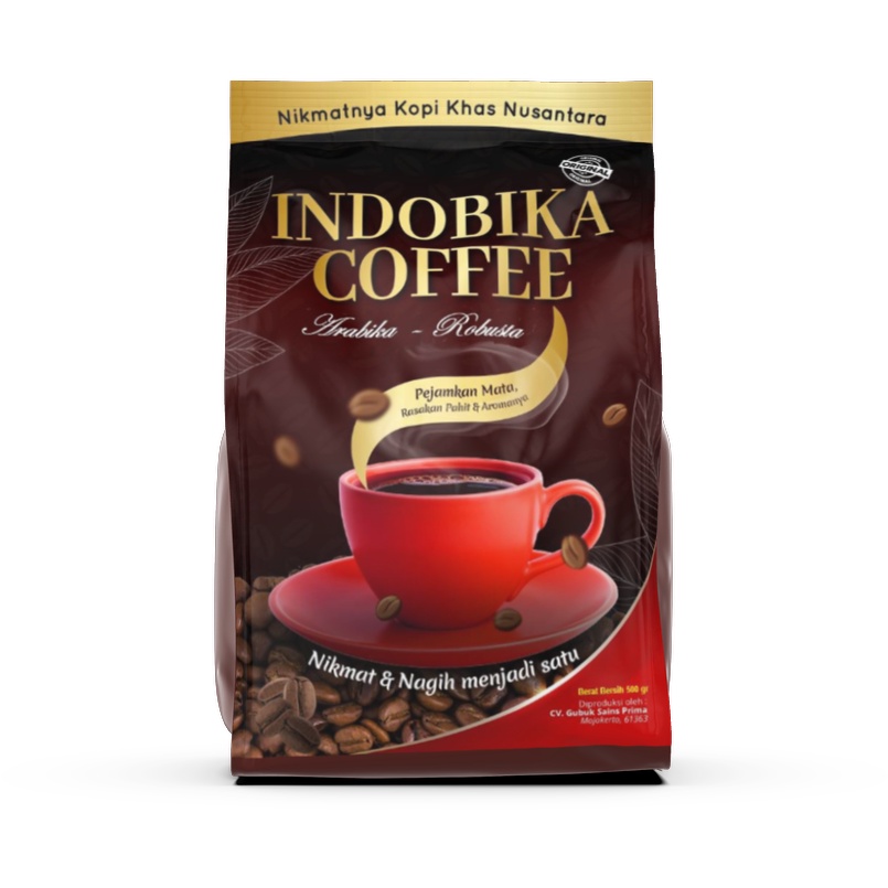 

Kopi Bubuk Robusta 500gr Berkualitas - Indobika 04