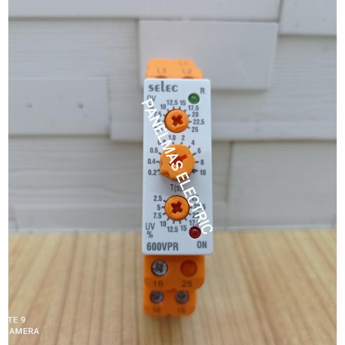 SELEC VOLTAGE PROTECTION RELAY 600VPR VPR PROTEKSI TEGANGAN PFR