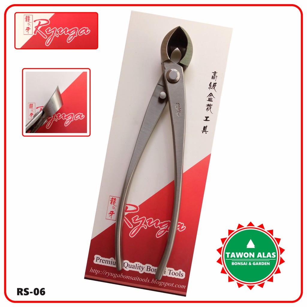 Alat Bonsai, Catok Bonsai Ryuga Stainless | Miring