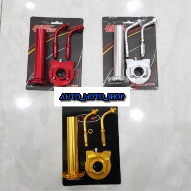 GAS SPONTAN FULL CNC DUA KABEL PLUS L GAS CNC BEAT, VARIO,MIO  SCOOPY, FINO, MIO Dll