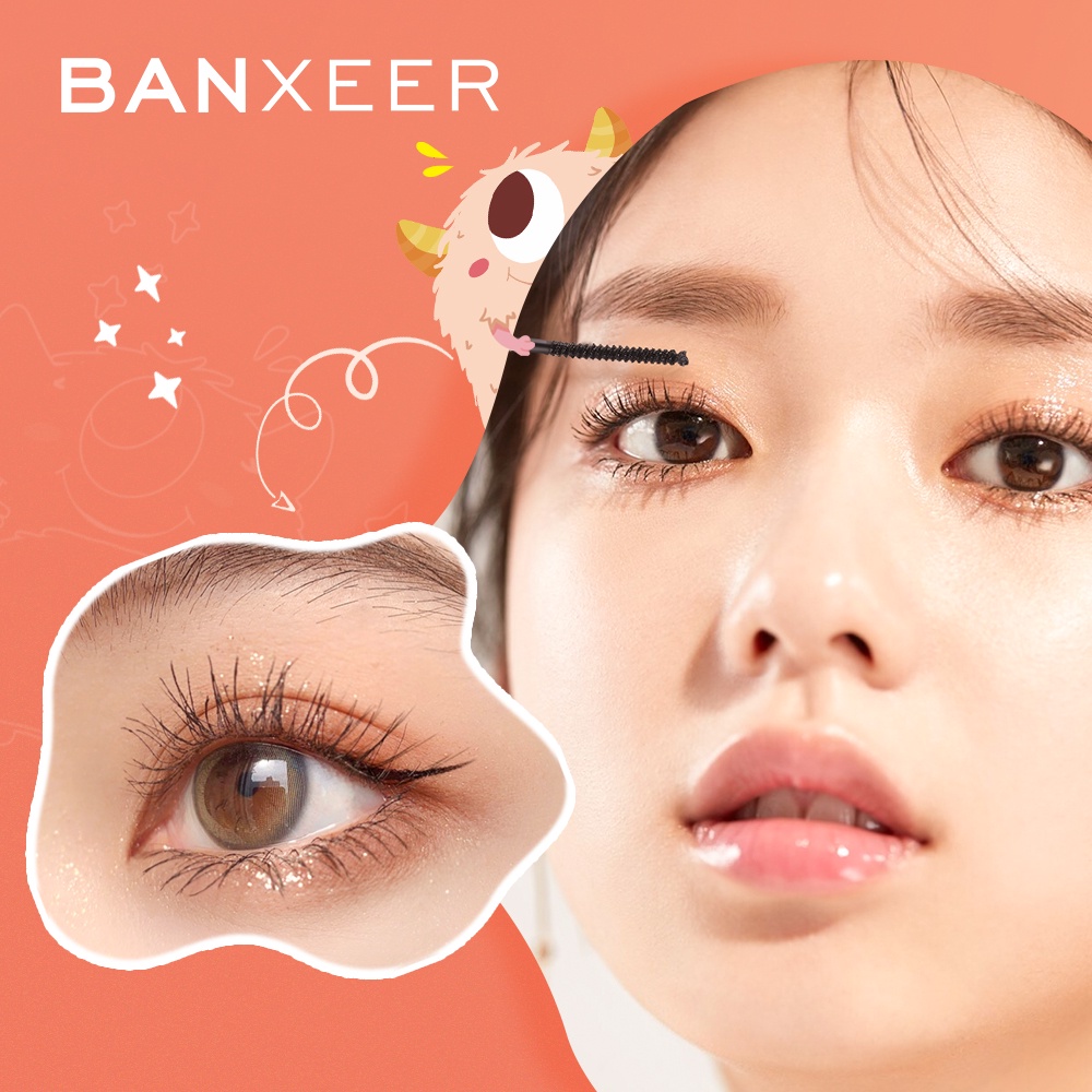 Image of BANXEER Eye-Catching Monster  Ultra-Fine Long Mascara Bulu Mata #0