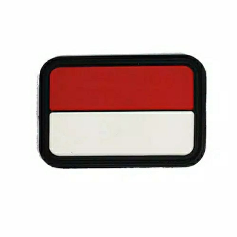 Emblem Patch Rubber Bendera indonesia/palestina/Garuda