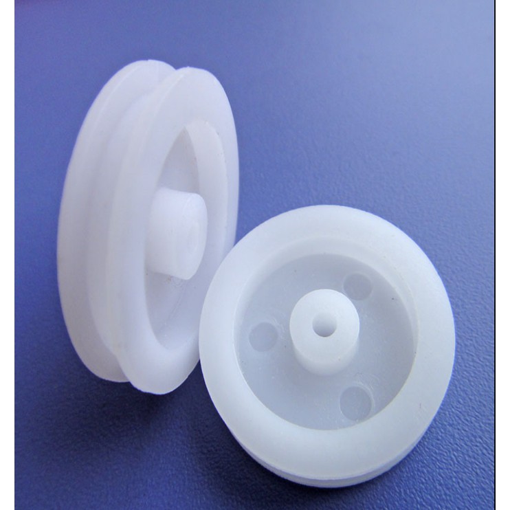 Small Plastic Pulley Wheel Fitting Science Technology Production diy