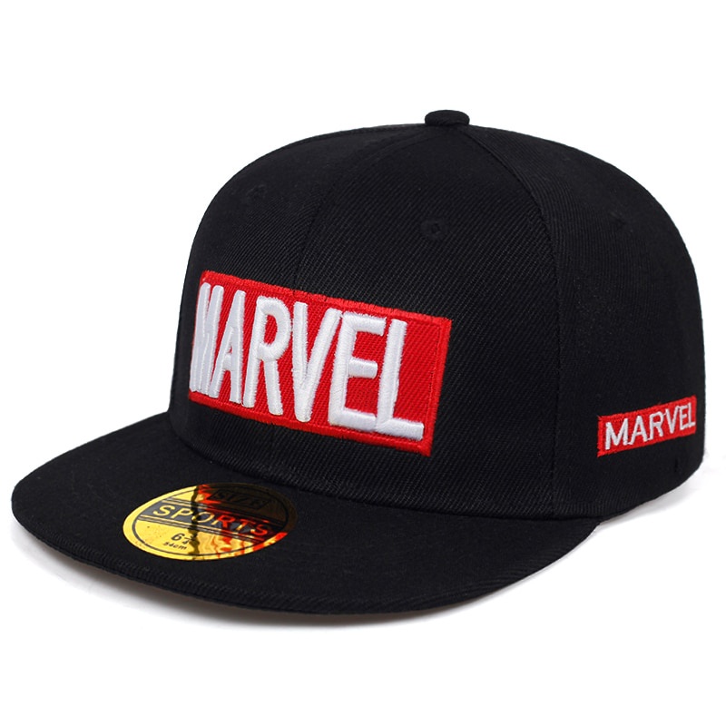 Disney Marvel Hoe Manwitter Baseball Cap Platte Rand Vistle Barron Jane Hoe Jones Baby Meisjess Zonnehoed Hip Hop Hoe