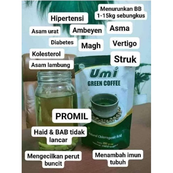 

umi green coffee