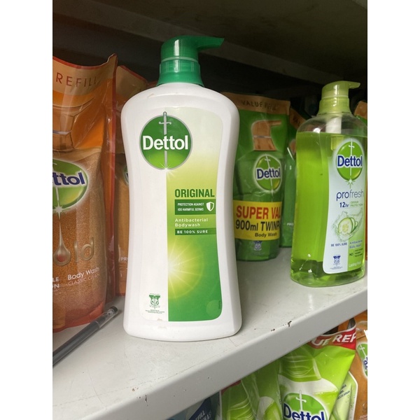 dettol bodywash random ukuran950g/1300g