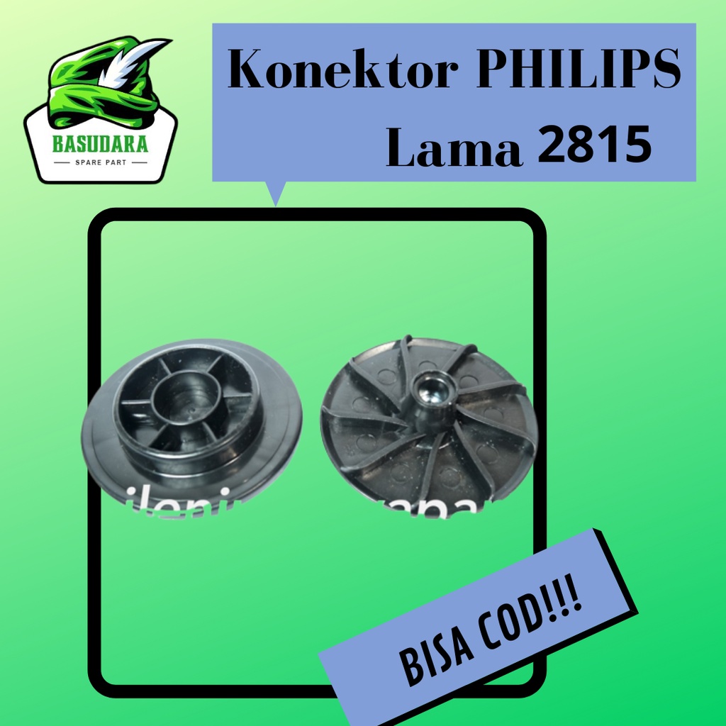 Gear Plastik Konektor Blender Philips Lama 2815 / Lower Connector / Konektor Kopel Gir Gigi Gear Dud