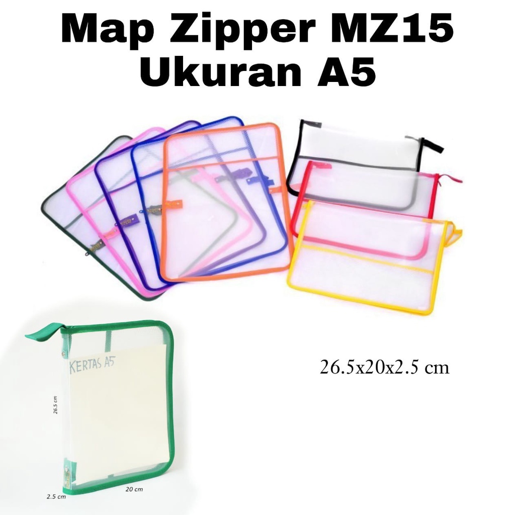 Jual Map Zipper Microtop Mz A Map Resleting Map File Map Sleting File Holder Shopee