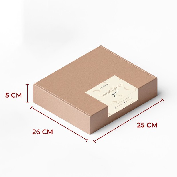 

GIFT BOX + GREETINGS CARD