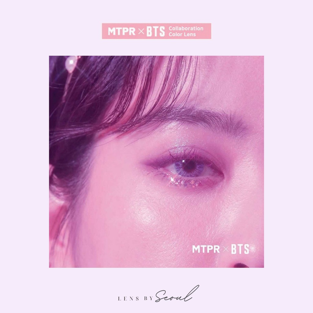 LENSBYSEOUL BTS x MTPR (Special Edition) Official Korean Contact Soft Lens