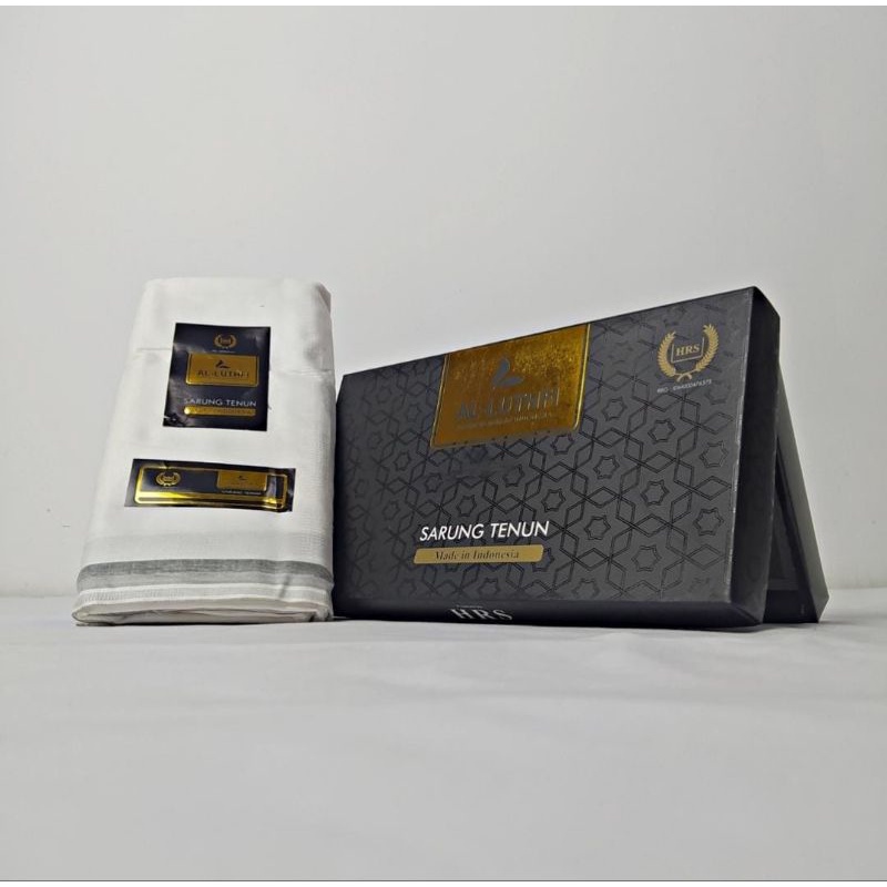 Exclusive//Sarung Tenun Al-Luthfi//Kemasan Mewah Exclusive