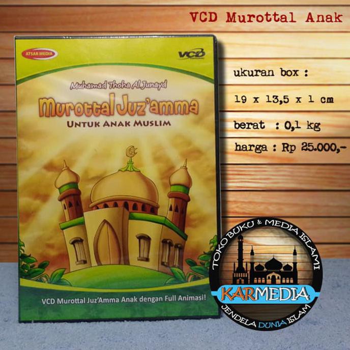 VCD Murottal Anak MP3 Full Animasi Muhammad Thoha - Karmedia
