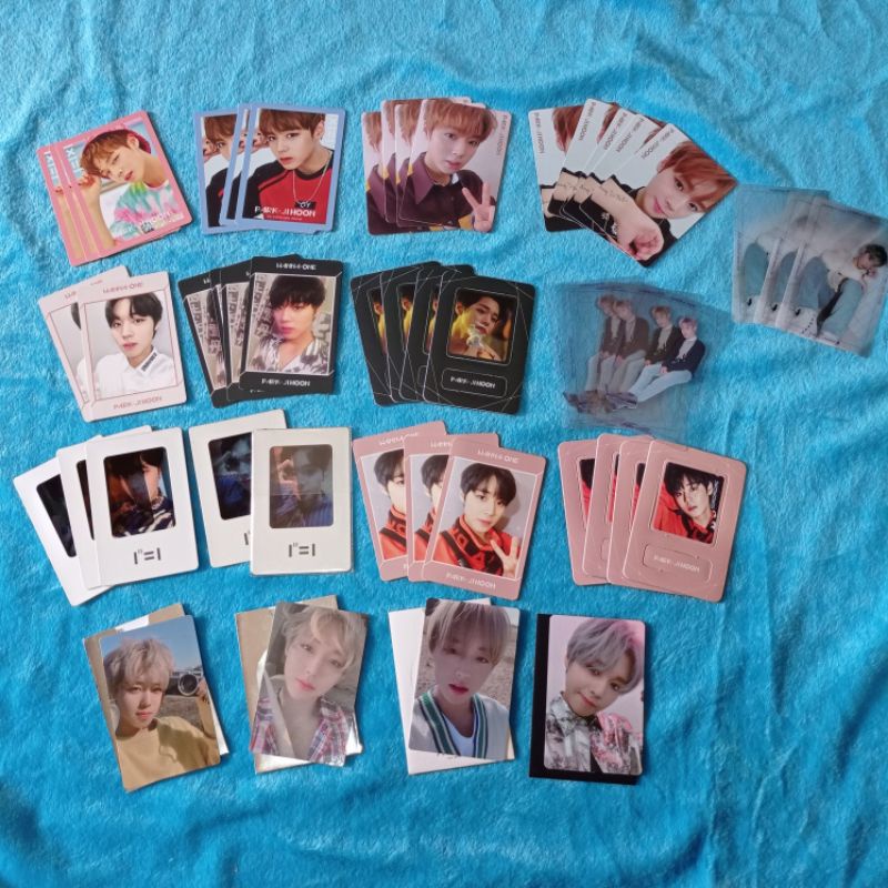 PHOTOCARD ALBUM WANNAONE OFFICIAL PARK JIHOON / PHOTOCARD ALBUM PARK JIHOON