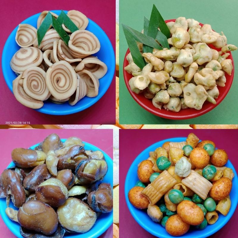 

Snack Kapri Polong Koro Kuping Gajah Mix Pilus Makaroni Marning Makanan Ringan