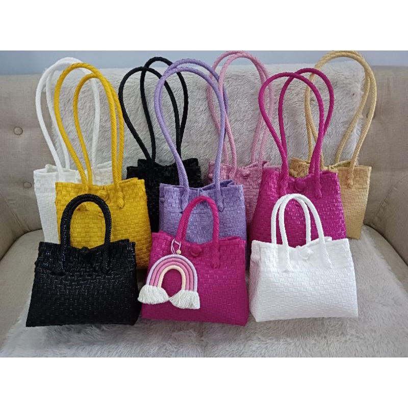 Tas Anyaman Plastik Tas Jali Premium Size S