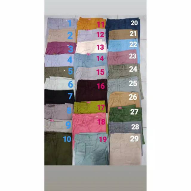 Fourfashion BAGGY PANTS / CELANA BAGGY / CELANA KERJA BEST