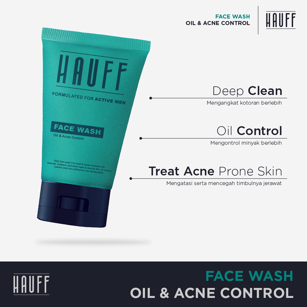 HAUFF Face Wash Oil &amp; Acne Control