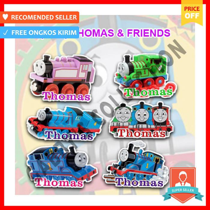 

Label Nama Karakter Thomas & Friend'S (Kode: A 05) - Pengikat & Perekat - Stiker
