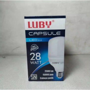 LUBY Lampu LED Capsule Bohlam 28Watt - Cahaya Putih LED 28W