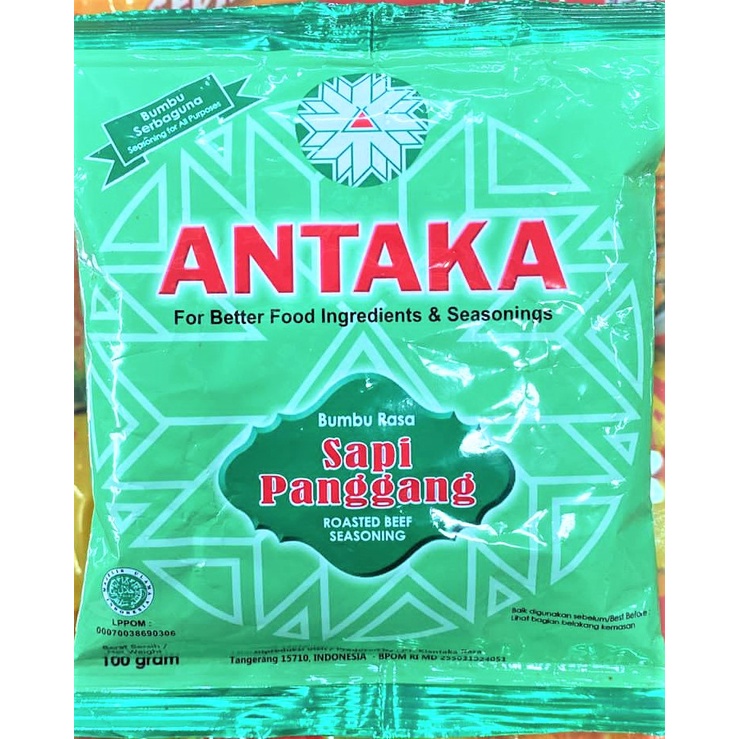 

Antaka Bubuk Tabur Sapi Panggang 100gr