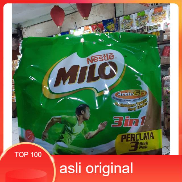 

Milo 3in1 malt 21 sachet malaysia