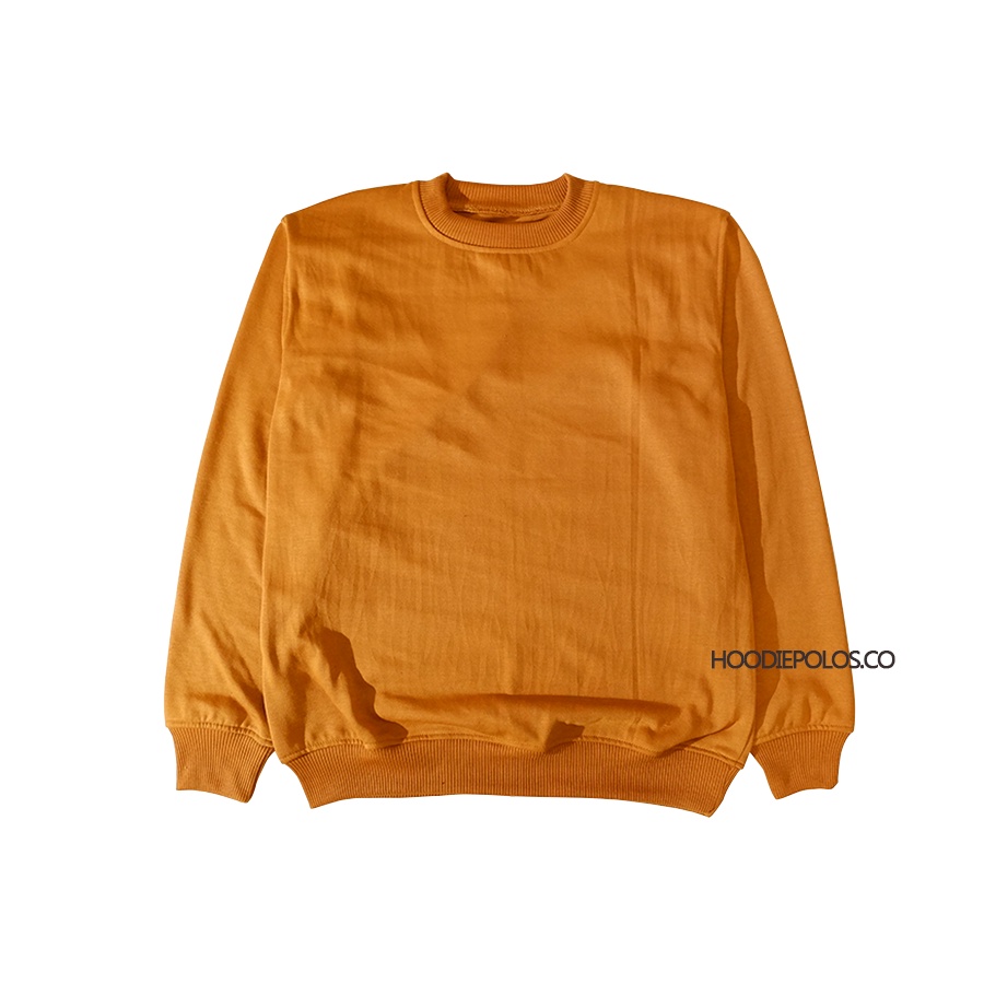 CREWNECK BASIC POLOS PRIA WANITA SIZE M L XL XXL-7
