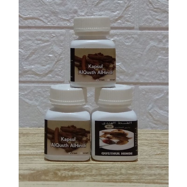 kapsul qusthul Hindi isi 60 tablet